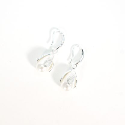 Graceful Teardrop Earrings | Elegant Dangle Hooks for Women | Timeless Gift for Her