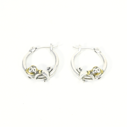 Curious Cat with Fish Hat Earrings – Playful Kitty Studs for Animal Lovers, Cute Cat Jewelry for Daily Joy