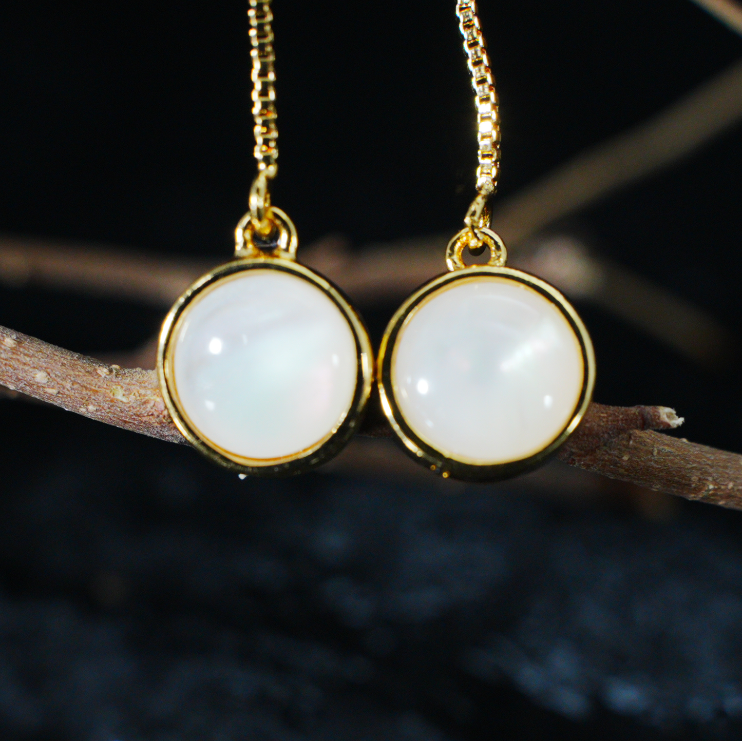 Golden Bird Earrings – Minimalist Flying Bird Design, Soulful Gift for Her, Delicate Dangle Ear Jewelry