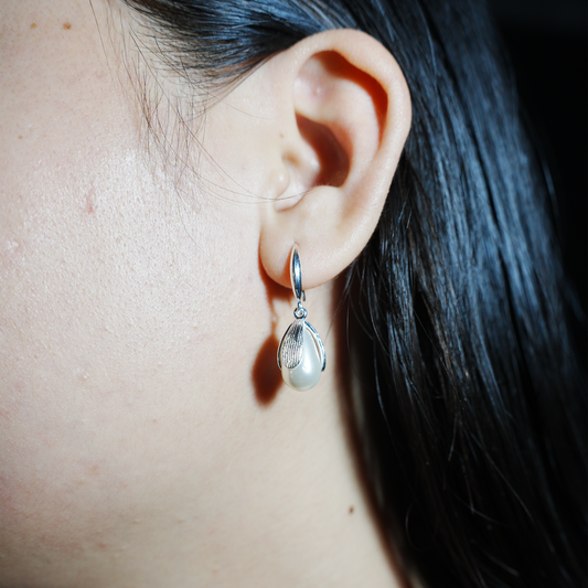Graceful Teardrop Earrings | Elegant Dangle Hooks for Women | Timeless Gift for Her