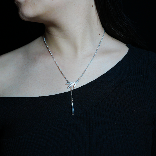 Nature-Inspired Bamboo Leaf Necklace | Perfect for Daily Wear & Special Occasions