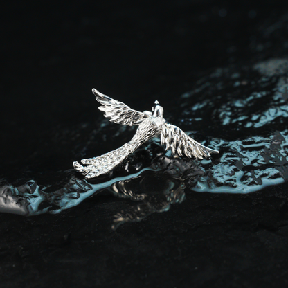 Soaring Bird Ear Cuff Freedom in Flight Elegant Statement Jewelry