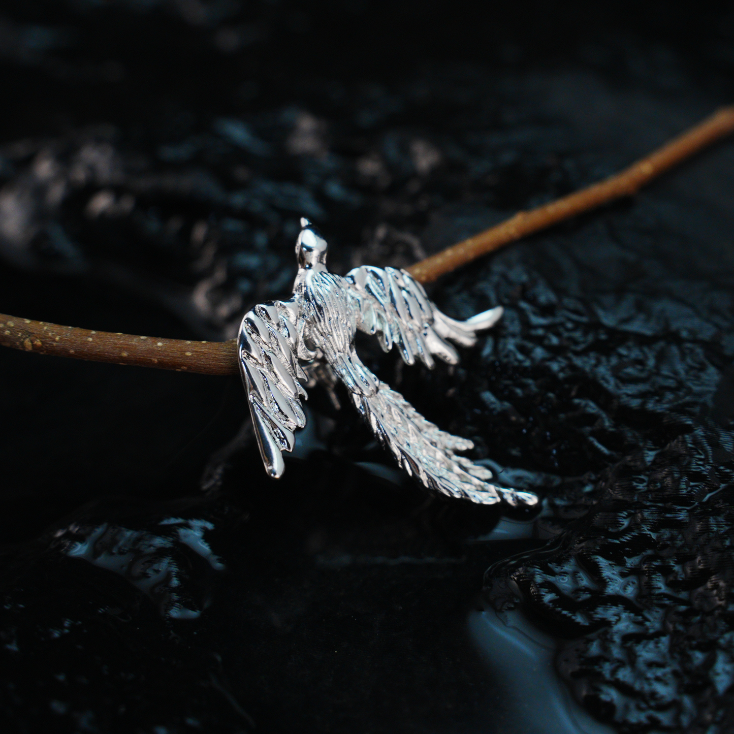 Soaring Bird Ohrringe Freiheit Flügel Design Leicht Messing Schmuck