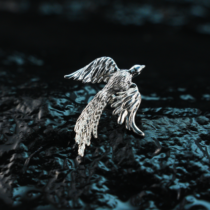 Soaring Bird Ohrringe Freiheit Flügel Design Leicht Messing Schmuck