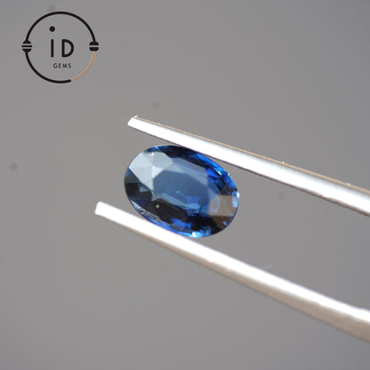 Natürlicher Kornblumenblauer Saphir - 1.16ct - Ovaler Schliff - Unbehandelt - Edelstein für Sammler & Designerstücke