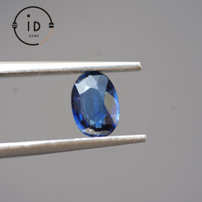Natürlicher Kornblumenblauer Saphir - 1.16ct - Ovaler Schliff - Unbehandelt - Edelstein für Sammler & Designerstücke