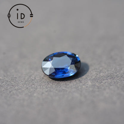 Natürlicher Kornblumenblauer Saphir - 1.16ct - Ovaler Schliff - Unbehandelt - Edelstein für Sammler & Designerstücke
