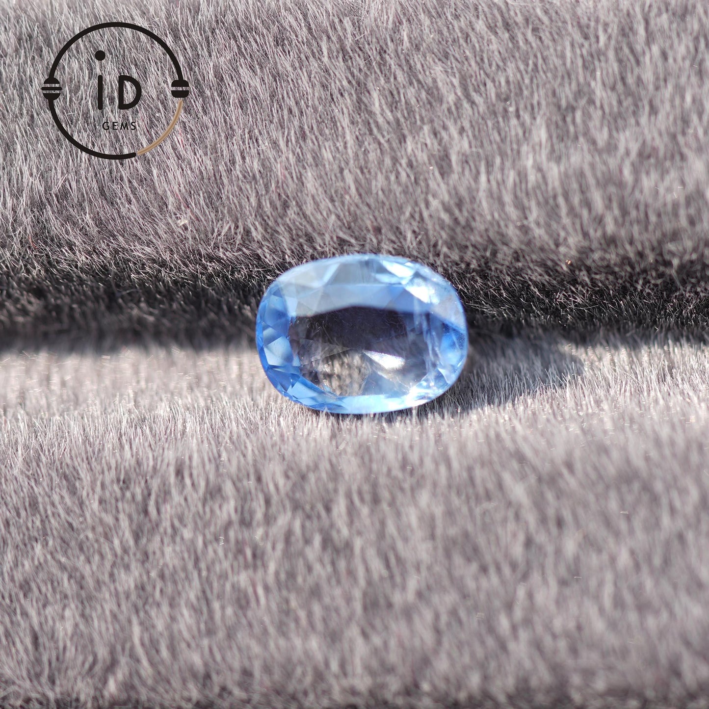 Unbehandelter natürlicher Saphir 2,52ct – Ovalschliff in Königsblau aus Sri Lanka – Edelstein für Sammler & Design