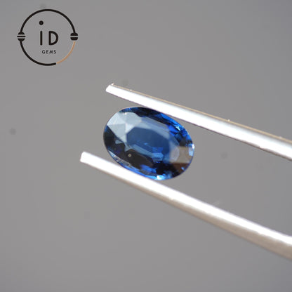 Natürlicher Kornblumenblauer Saphir - 1.16ct - Ovaler Schliff - Unbehandelt - Edelstein für Sammler & Designerstücke