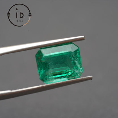 Natürlicher Smaragd 2.78ct – Oktagon-Schliff – Vivid Grün ohne Öl – Kolumbien – Für feine Schmuckdesigns oder Sammler