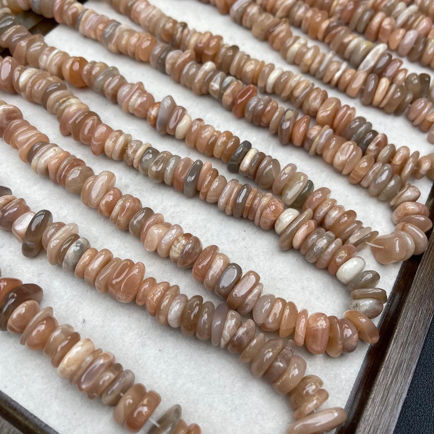 Natural Sunstone Irregular Chip Beads 12 mm | Medium Hole · Golden Shimmer · DIY Bracelets, Necklaces & Earrings
