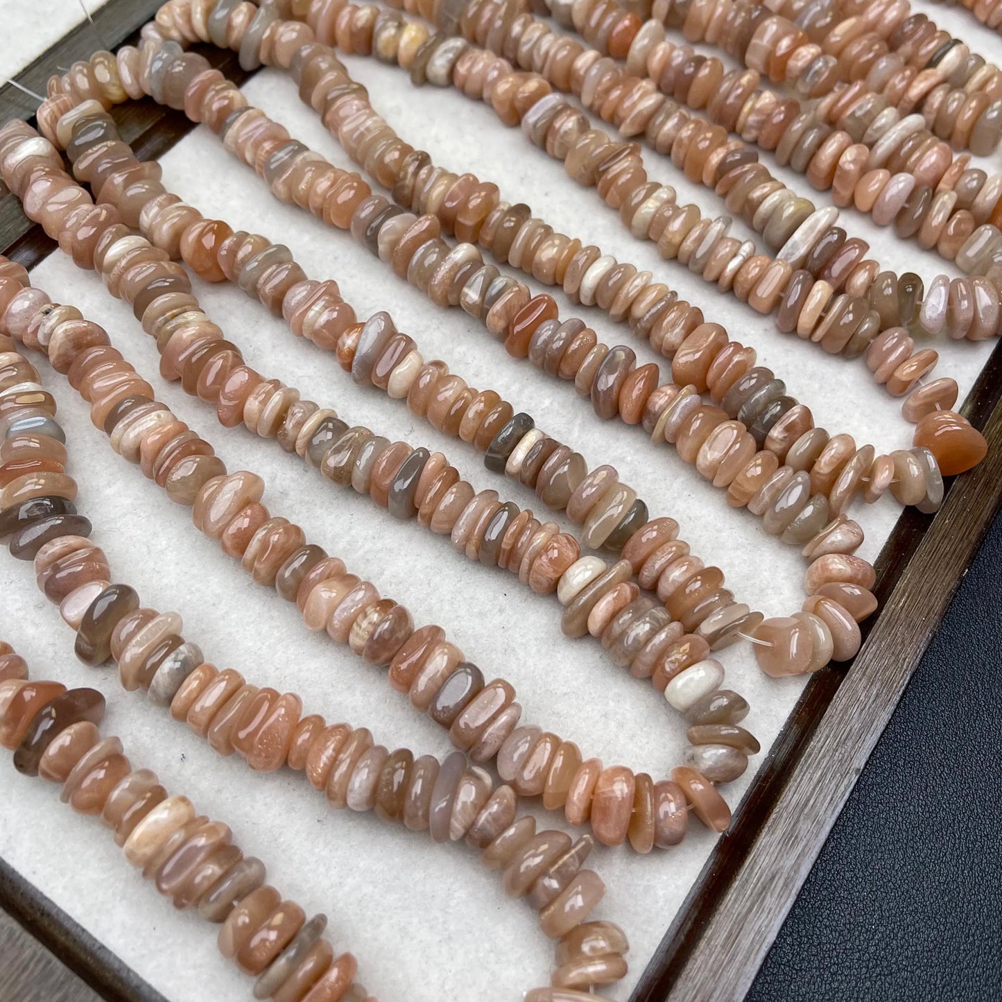 Natural Sunstone Irregular Chip Beads 12 mm | Medium Hole · Golden Shimmer · DIY Bracelets, Necklaces & Earrings