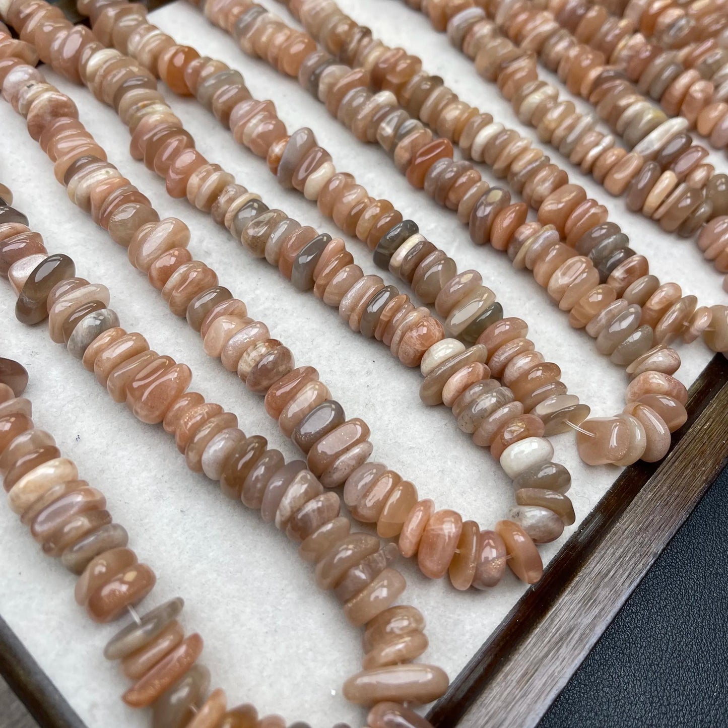 Natural Sunstone Irregular Chip Beads 12 mm | Medium Hole · Golden Shimmer · DIY Bracelets, Necklaces & Earrings