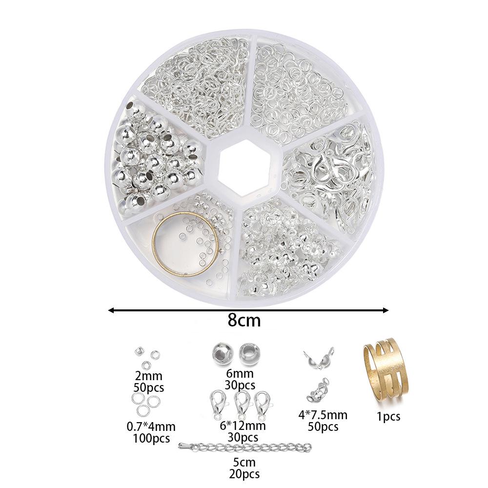 Schmuck Bastelset für Anfänger | DIY Schmuckset mit Zangen, Draht, Zubehör | Starter Kit für Armbänder und Ketten