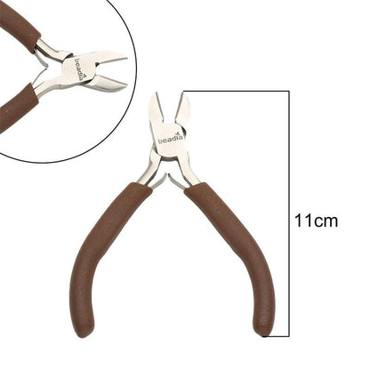 Schmuckzange Set für DIY Schmuckherstellung aus Edelstahl, präzises Bastelwerkzeug für Armband, Ohrringe, Geschenk für Bastler