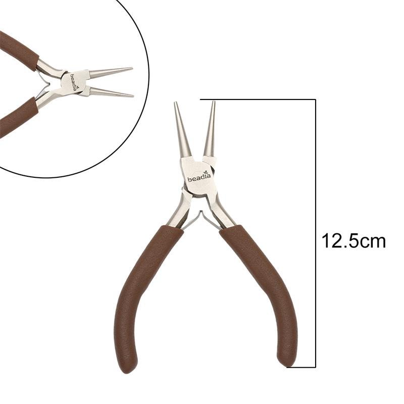 Schmuckzange Set für DIY Schmuckherstellung aus Edelstahl, präzises Bastelwerkzeug für Armband, Ohrringe, Geschenk für Bastler