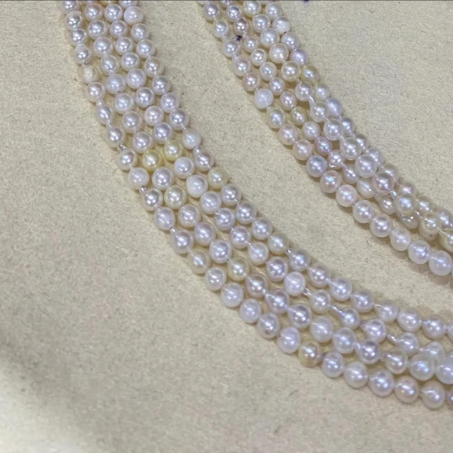 Handgefertigte Perlen aus natürlichen weißen Süßwasserperlen, lose unregelmäßige Barockperlen für DIY Schmuck, Halsketten und Armbänder