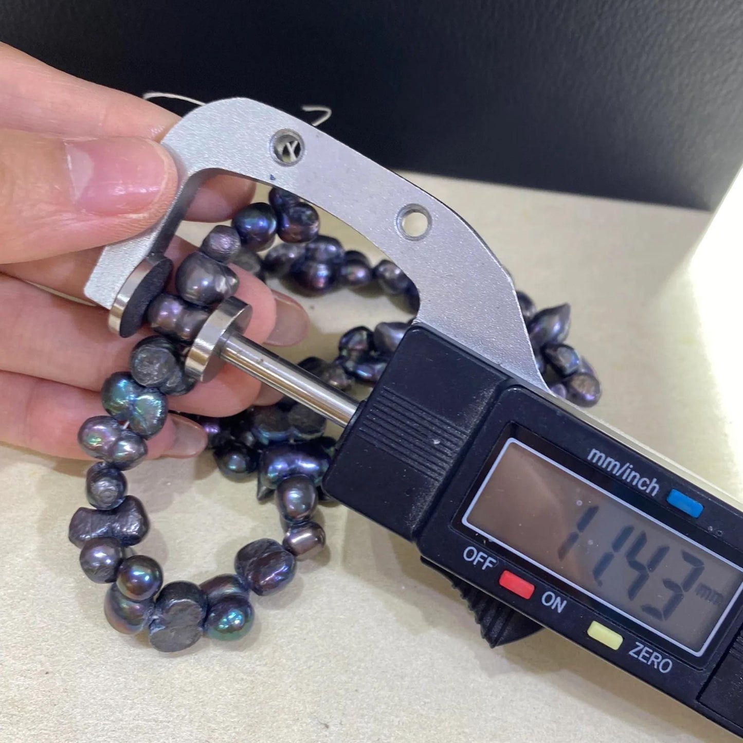 Handgemachte Irreguläre Lila Süßwasserperlen Strang, Natürliche Barockperlen für Schmuckherstellung, DIY Armband Halskette Ohrringe