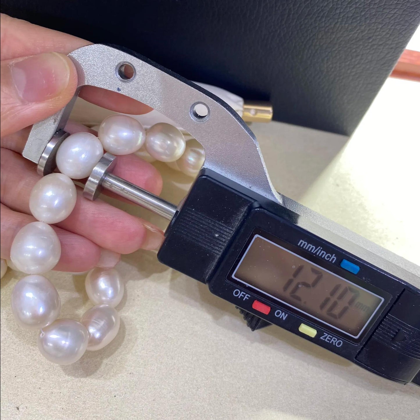 Große Süßwasserperlen Strang, weiße Reiskorn Perlen, Chunky Oval Beads für Schmuckherstellung, DIY Halskette Armband Zubehör