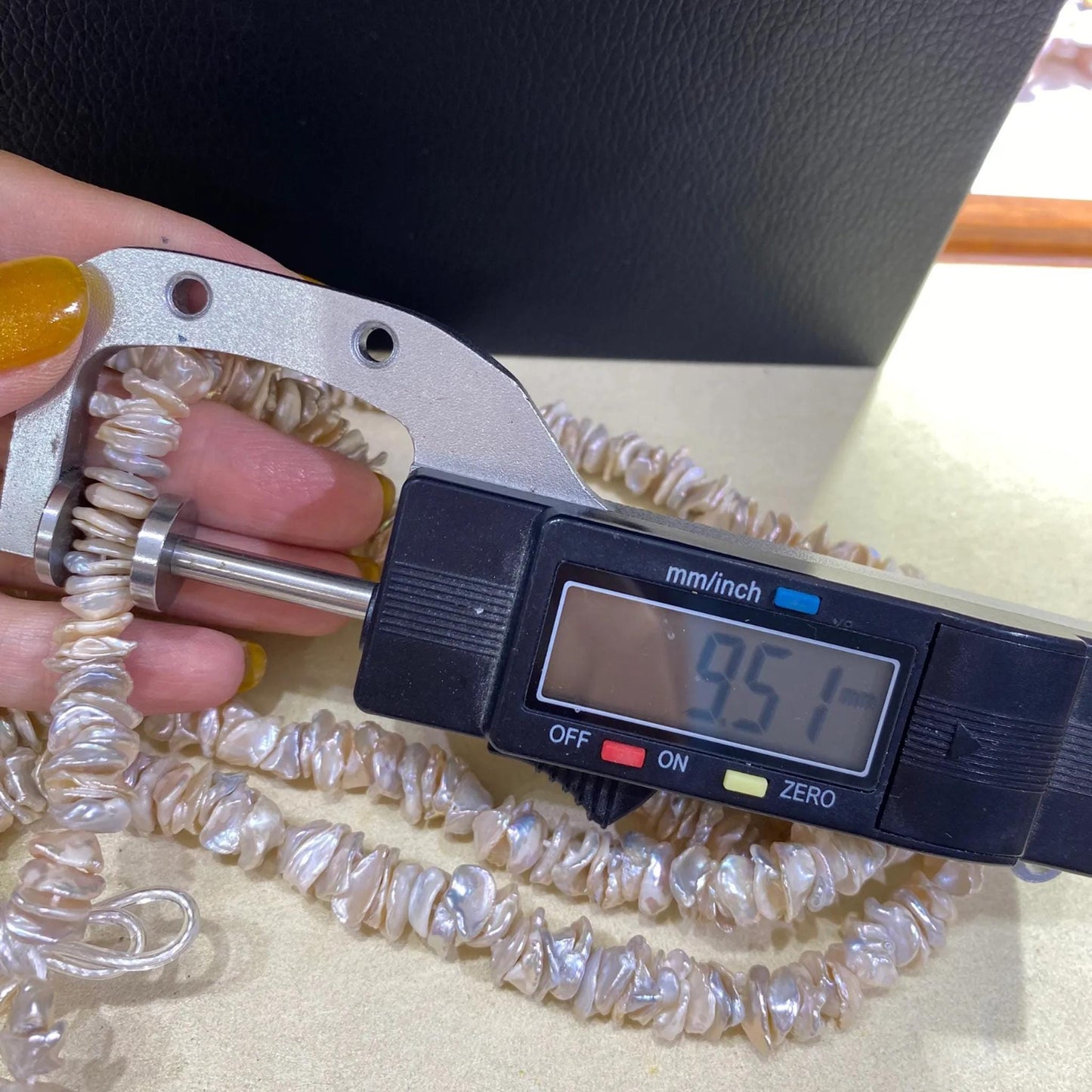 Natürliche barocke Süßwasserperlen DIY Schmuckperlen handgemacht für Armband Halskette Ohrringe Petal Form Perlen Chunky Nugget
