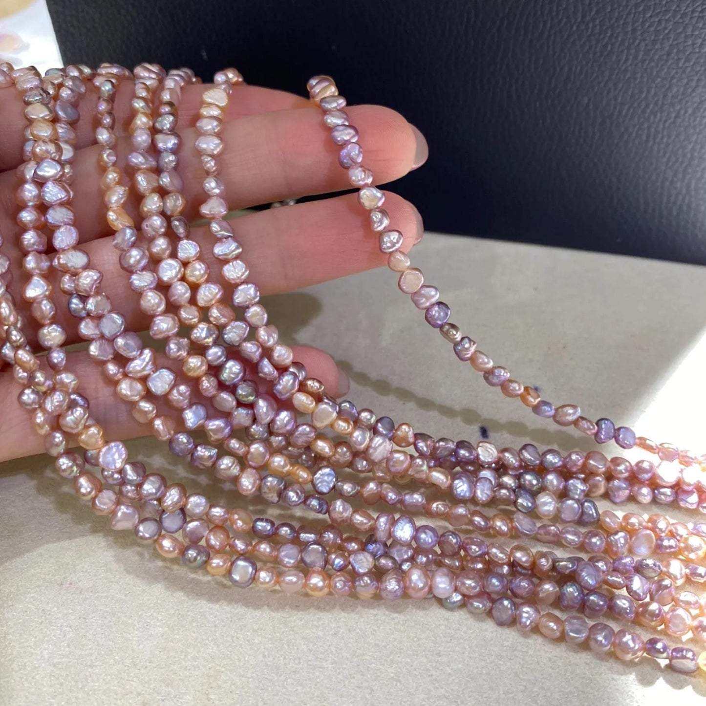 Natürliche bunte Barockperlen aus Süßwasser für DIY-Schmuck, unregelmäßige Nugget-Perlen für Armbänder, Halsketten, Ohrringe