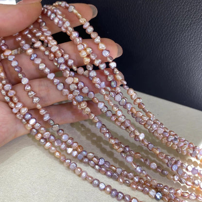Natürliche bunte Barockperlen aus Süßwasser für DIY-Schmuck, unregelmäßige Nugget-Perlen für Armbänder, Halsketten, Ohrringe