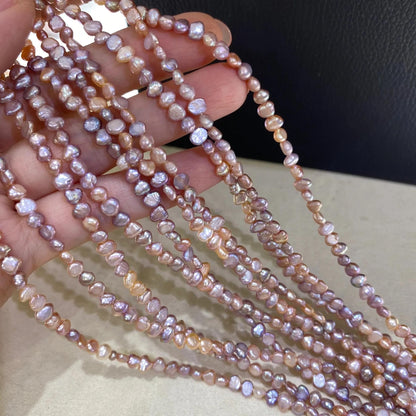 Natürliche bunte Barockperlen aus Süßwasser für DIY-Schmuck, unregelmäßige Nugget-Perlen für Armbänder, Halsketten, Ohrringe