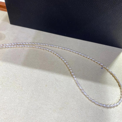 Natural Irregular Baroque Freshwater Pearl Beads Strand for Jewelry Making DIY, Small White Pearls for Necklace Bracelet, Tiny Nugget Beads