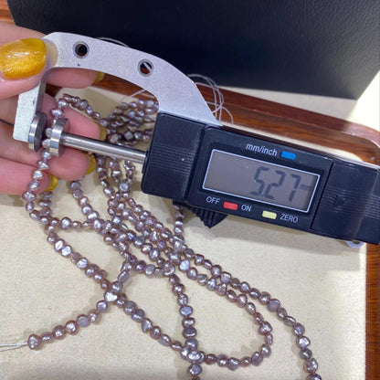 Elektroplattierte Barockperlen in Lila, Unregelmäßige Süßwasserperlen für DIY Schmuck, Bastelperlen, Chunky Nugget Look