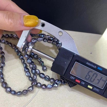 Natural Irregular Freshwater Pearls for Jewelry Making, Peacock Blue Luster Beads, Chunky Nugget Loose Beads for Necklace Bracelet DIY