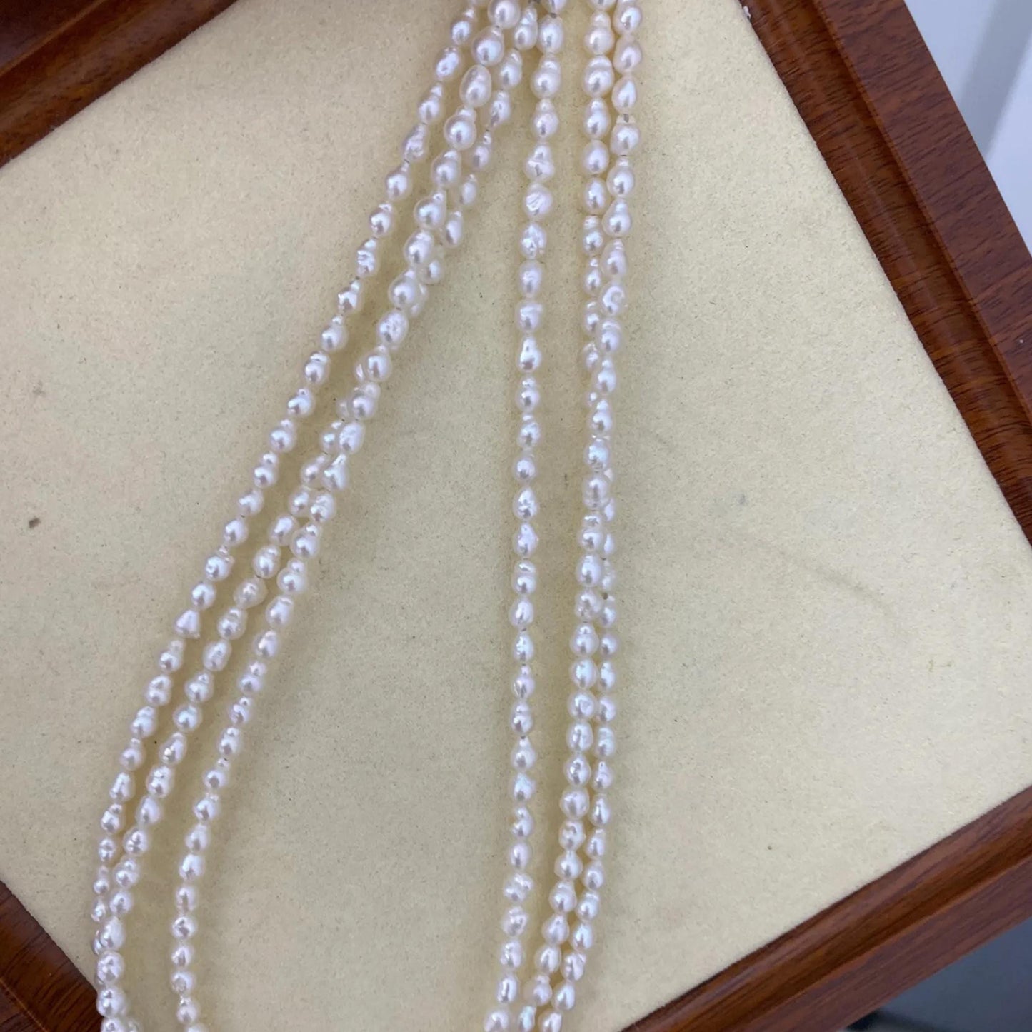 Natural Irregular White Freshwater Pearls for Jewelry Making, Teardrop Loose Beads for Boho Wedding Necklace Bracelet Craft DIY Supply