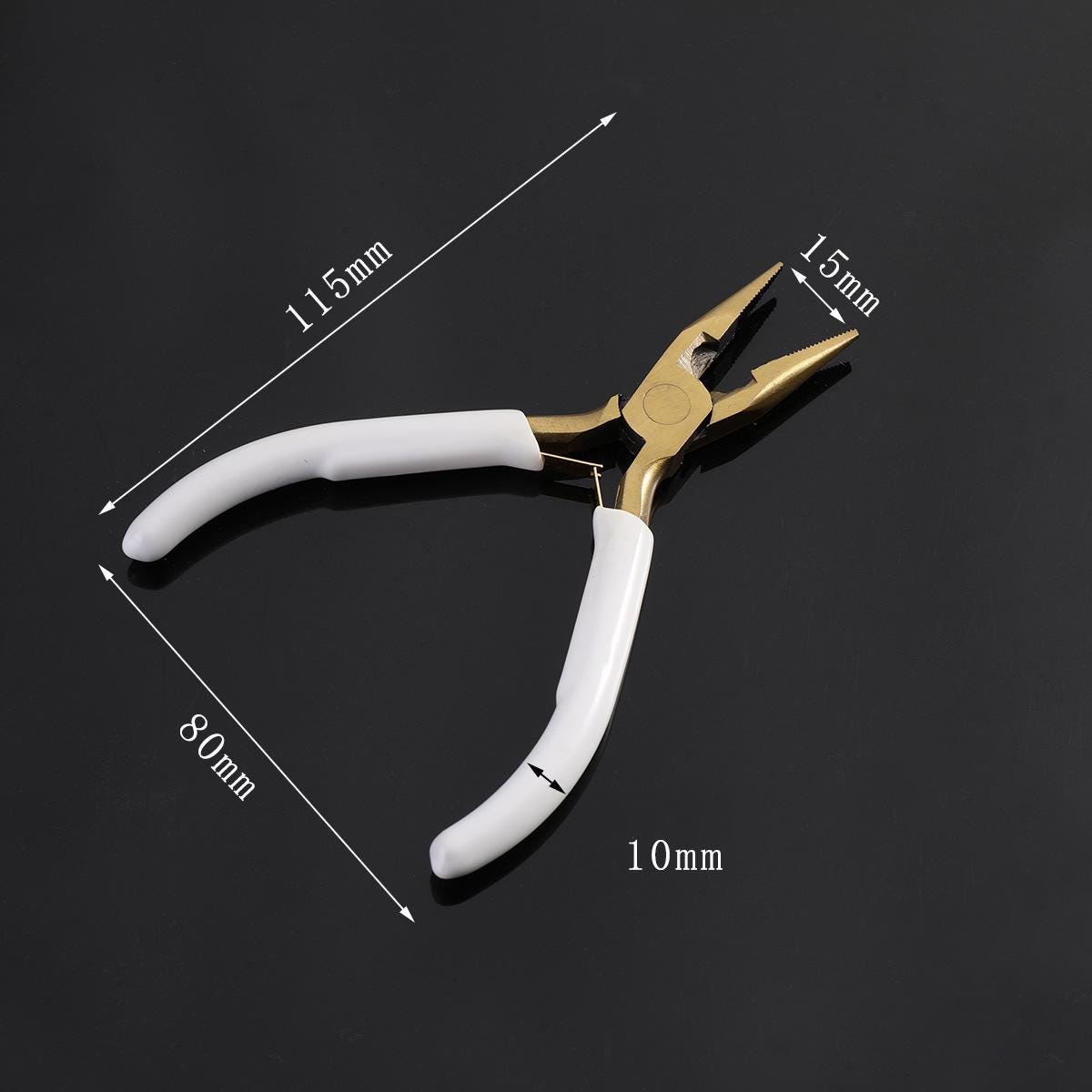 Schmuck Bastelset für Anfänger | DIY Schmuckset mit Zangen, Draht, Zubehör | Starter Kit für Armbänder und Ketten