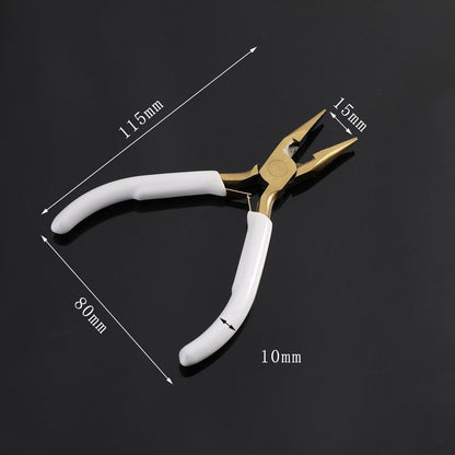 Schmuck Bastelset für Anfänger | DIY Schmuckset mit Zangen, Draht, Zubehör | Starter Kit für Armbänder und Ketten