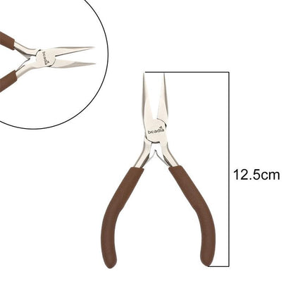 Schmuckzange Set für DIY Schmuckherstellung aus Edelstahl, präzises Bastelwerkzeug für Armband, Ohrringe, Geschenk für Bastler