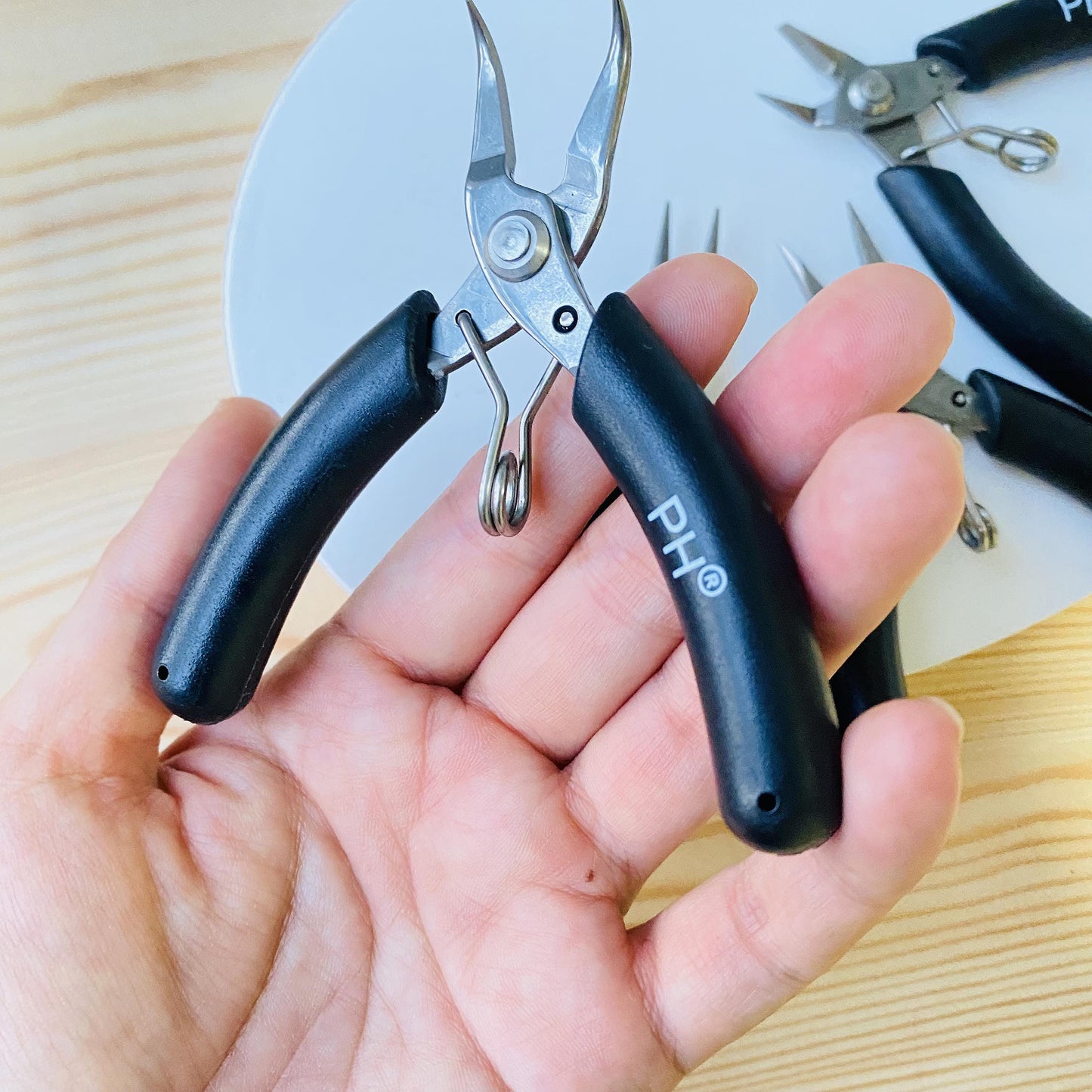 4er Schmuckzangen Set Edelstahl für DIY Schmuck Draht Biegen Wire Wrapping Perlen Armband Ohrringe Reparatur Bastelset Geschenk Bastler