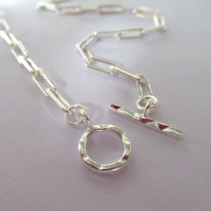 S925 Silber Knebelverschluss Set, Schmuckverschluss für DIY Schmuckherstellung, Armband und Halskette Zubehör, Geschenk für Bastler