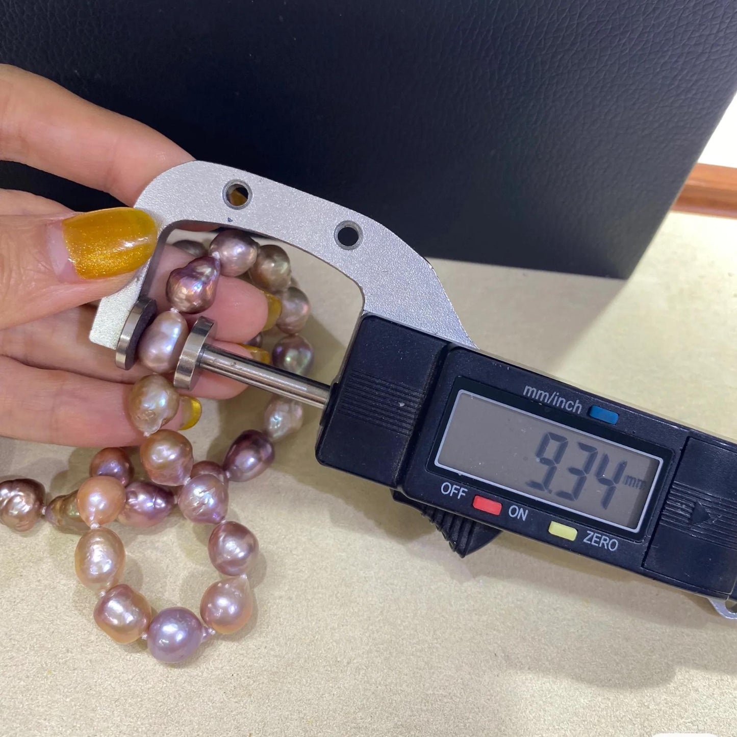 Handgemachte Irreguläre Rosa Süßwasserperlen Strang, Natürliche Barockperlen für Schmuckherstellung, DIY Armband Halskette Ohrringe, 44.5cm