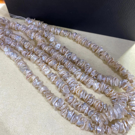 Natürliche barocke Süßwasserperlen DIY Schmuckperlen handgemacht für Armband Halskette Ohrringe Petal Form Perlen Chunky Nugget