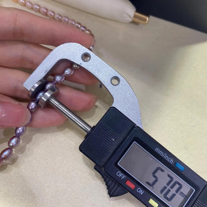 Handgemachte bunte Süßwasserperlen – Natürliche Reisform, pastellfarbene Ovalperlen für DIY Schmuck, ca. 5,7mm