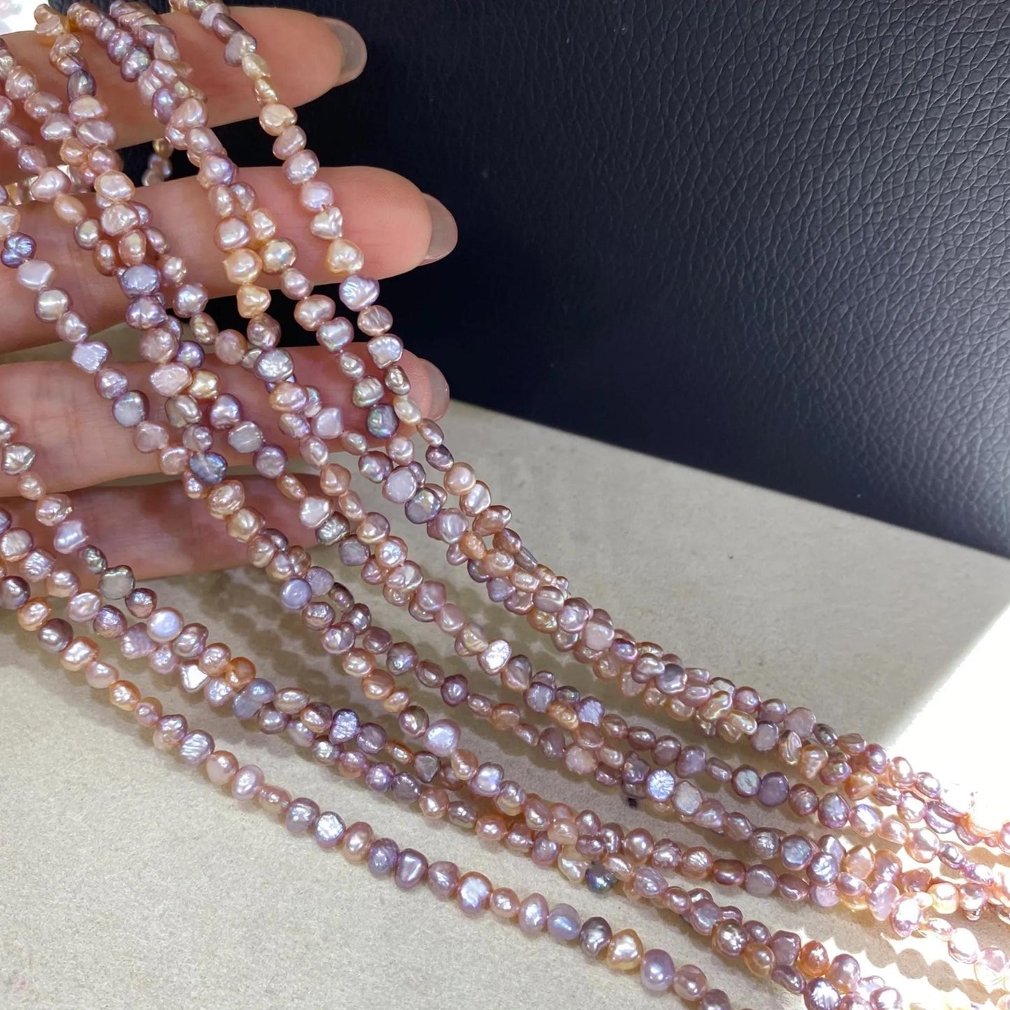 Natürliche bunte Barockperlen aus Süßwasser für DIY-Schmuck, unregelmäßige Nugget-Perlen für Armbänder, Halsketten, Ohrringe