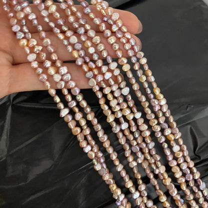 Natürliche bunte Barockperlen aus Süßwasser für DIY-Schmuck, unregelmäßige Nugget-Perlen für Armbänder, Halsketten, Ohrringe