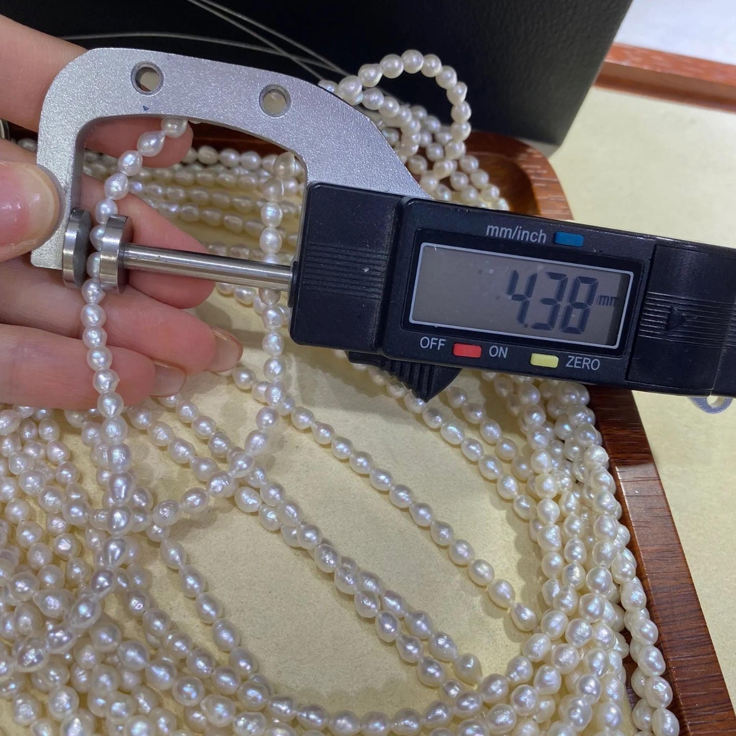 Natural Baroque Freshwater Pearl Beads Strand for Jewelry Making, Irregular White Rice Drop Pearls DIY Craft Supplies, Chunky Nugget Style