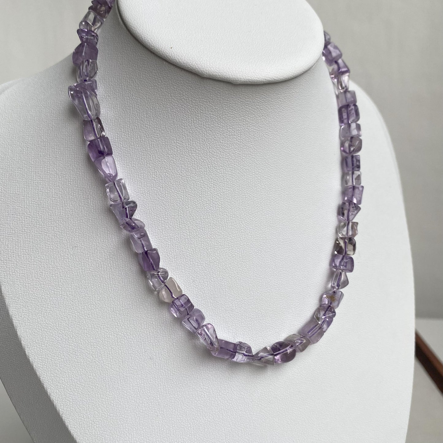 Ametrin Chips Perlen Naturstein Amethyst Edelstein DIY Schmuckherstellung Boho Bastelperlen Heilstein für Armband Kette