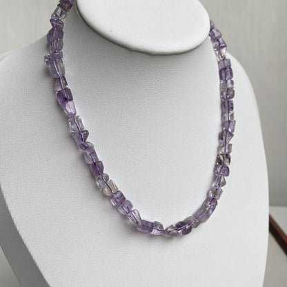 Ametrin Chips Perlen Naturstein Amethyst Edelstein DIY Schmuckherstellung Boho Bastelperlen Heilstein für Armband Kette