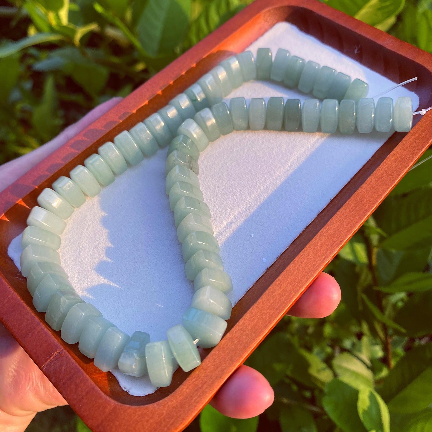 Natürliche Edelstein Perlen Stränge · Unikate für DIY Schmuck · Boho Rohstein, Jade, Achat, Chalcedon · Handpolierte Unregelmäßige Perlen