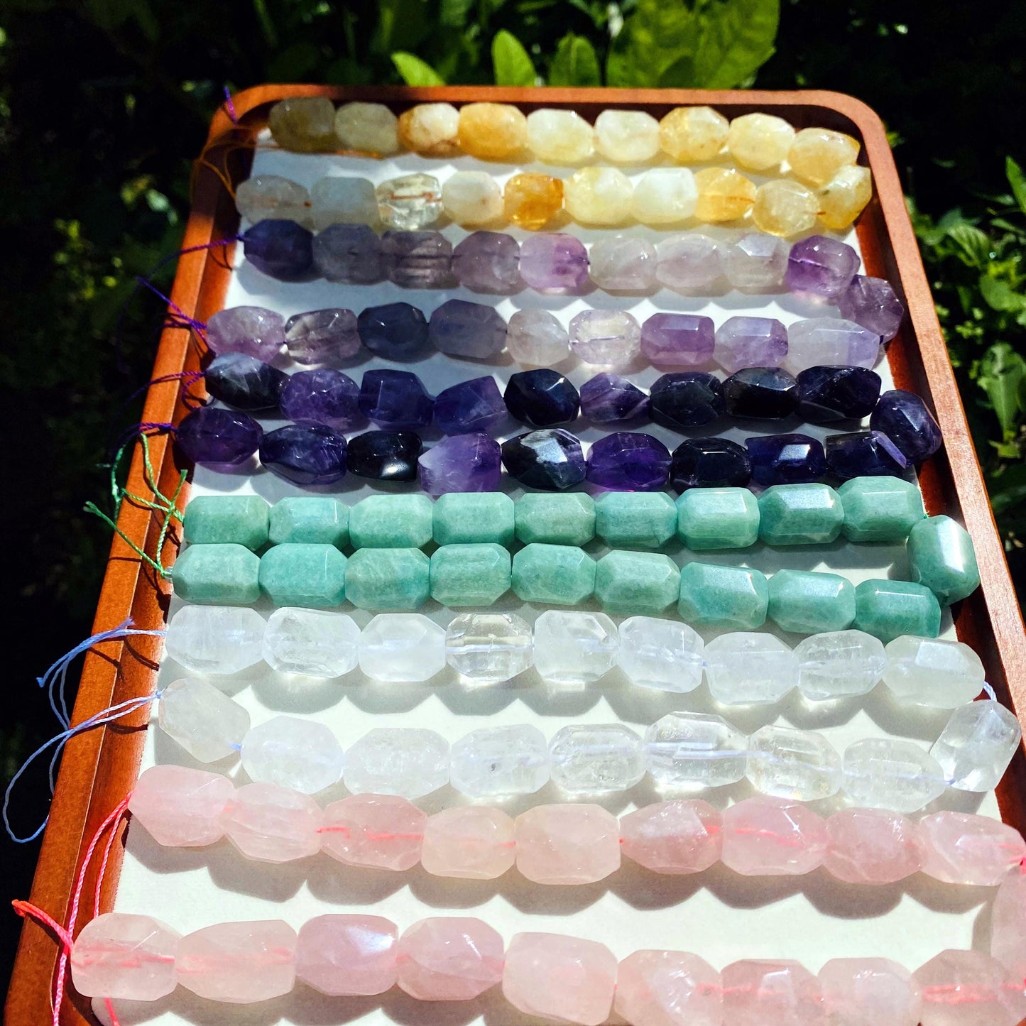 Natürliche Amazonit Nugget Perlen, türkisgrüne Edelstein Strang für Schmuckherstellung, Boho DIY Bastelperlen, Heilstein Armband Kette