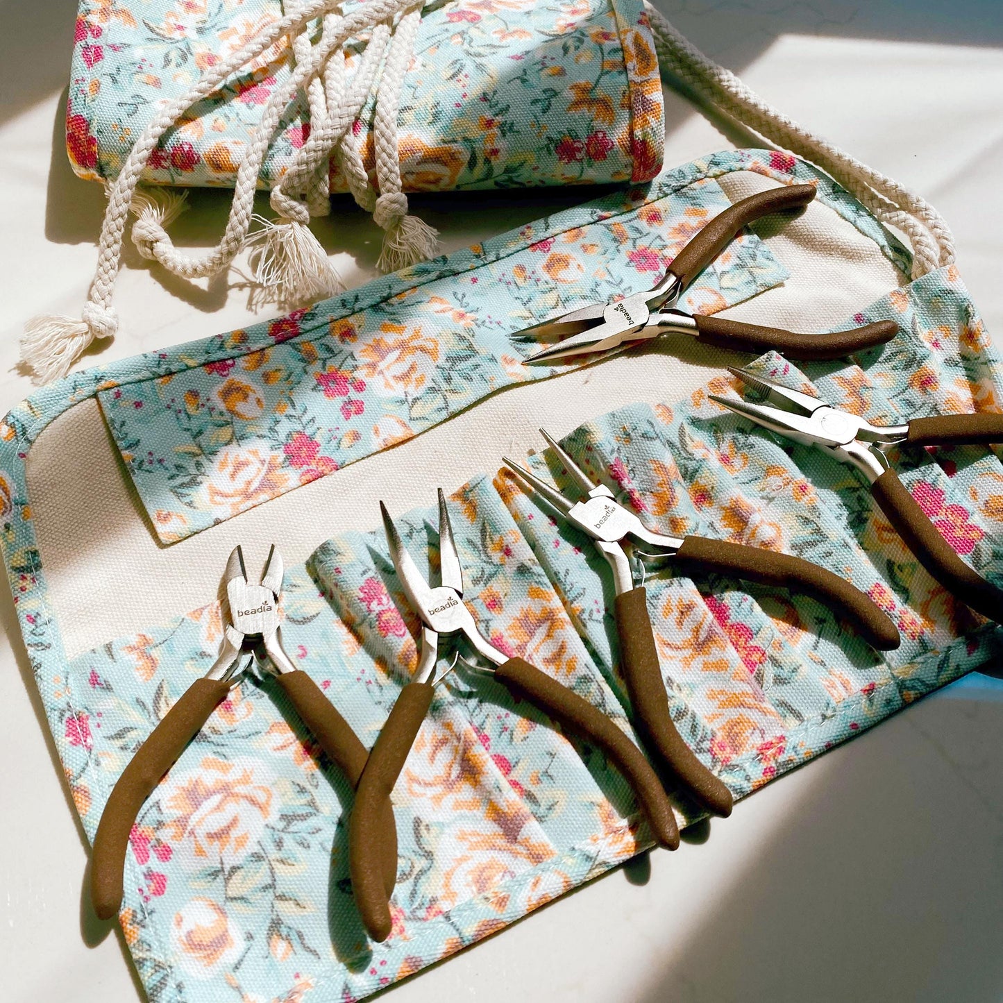 Schmuckzange Set für DIY Schmuckherstellung aus Edelstahl, präzises Bastelwerkzeug für Armband, Ohrringe, Geschenk für Bastler